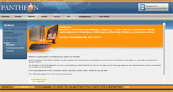Desktop Screenshot of pantheon.nl