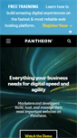 Mobile Screenshot of pantheon.io